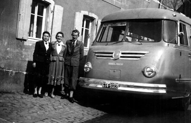Postbus vor 60 Jahren